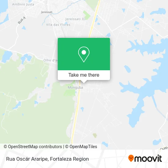 Rua Oscár Araripe map