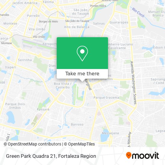 Green Park Quadra 21 map