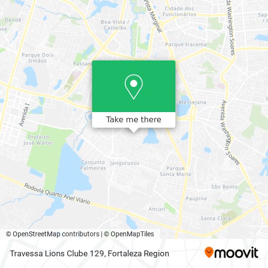 Travessa Lions Clube 129 map
