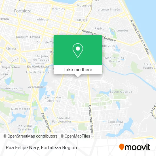 Rua Felipe Nery map