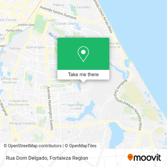 Rua Dom Delgado map