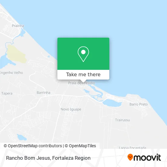 Rancho Bom Jesus map