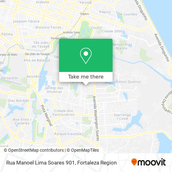 Rua Manoel Lima Soares 901 map
