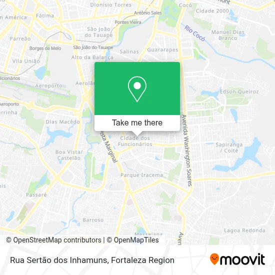 Rua Sertão dos Inhamuns map