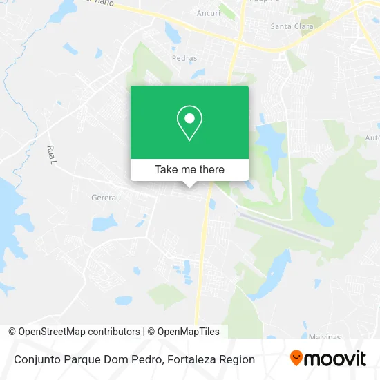 Conjunto Parque Dom Pedro map