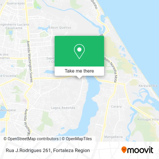 Rua J.Rodrigues 261 map