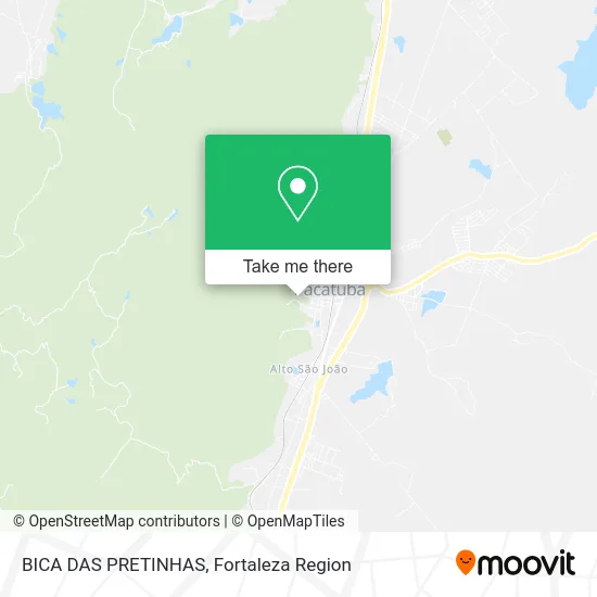 BICA DAS PRETINHAS map