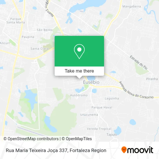 Rua Maria Teixeira Joça 337 map