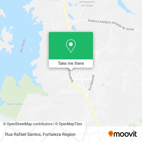 Rua Rafael Santos map