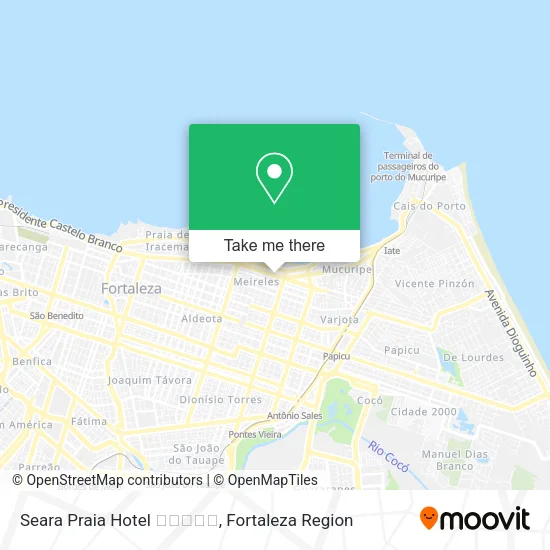 Seara Praia Hotel 🌟🌟🌟🌟🌟 map