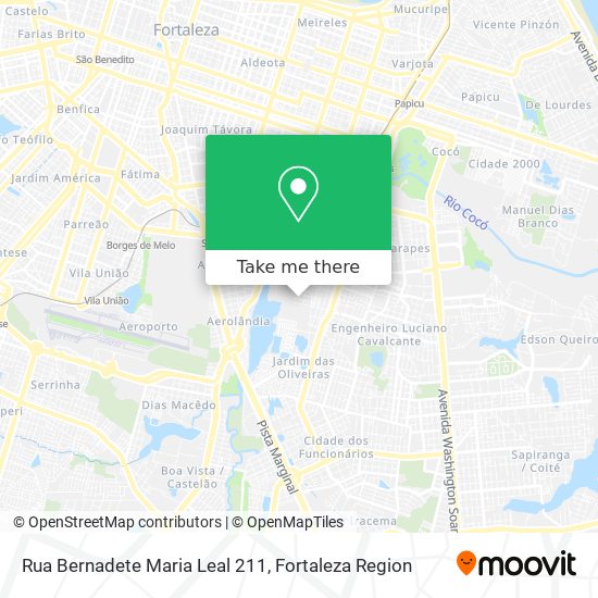 Rua Bernadete Maria Leal 211 map