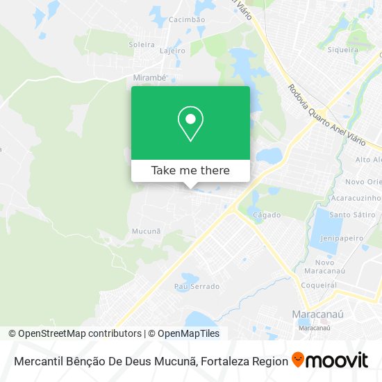 Mercantil Bênção De Deus Mucunã map