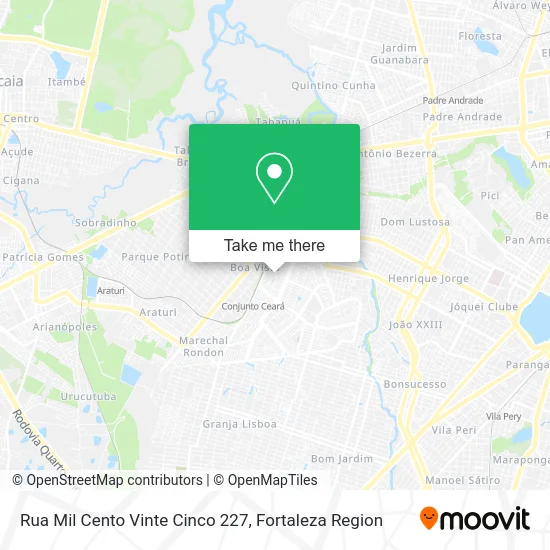 Rua Mil Cento Vinte Cinco 227 map