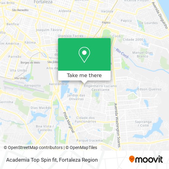 Academia Top Spin fit map