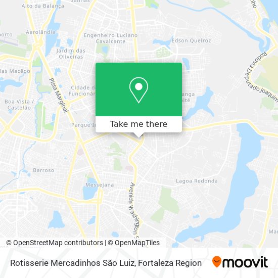 Rotisserie Mercadinhos São Luiz map