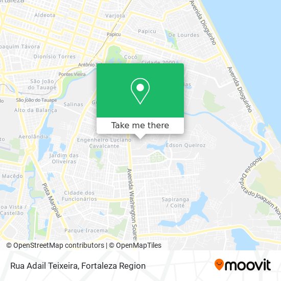 Mapa Rua Adail Teixeira