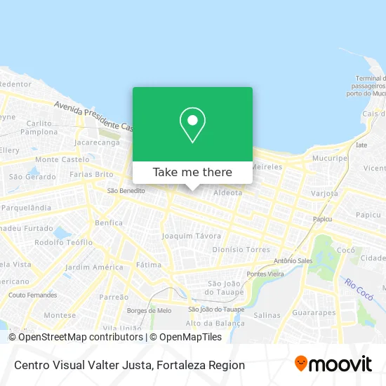 Centro Visual Valter Justa map