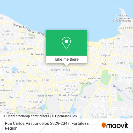 Rua Carlos Vasconcelos 2329-2347 map