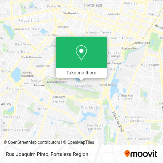 Rua Joaquim Pinto map