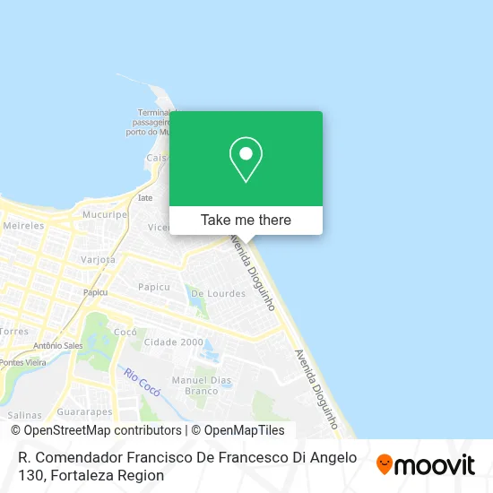 R. Comendador Francisco De Francesco Di Angelo 130 map