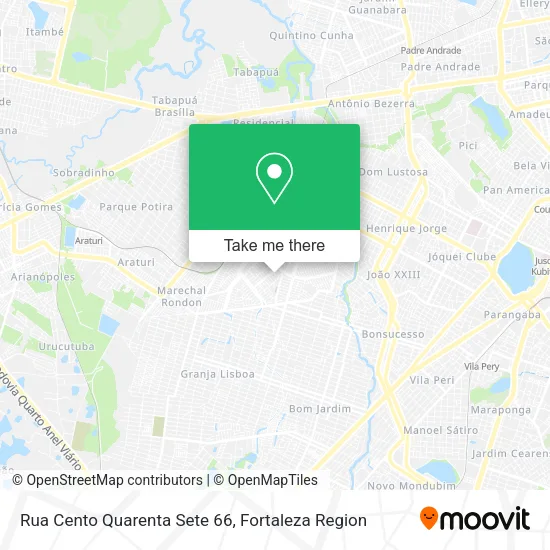 Rua Cento Quarenta Sete 66 map