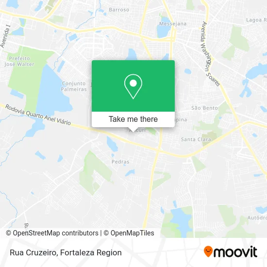 Rua Cruzeiro map