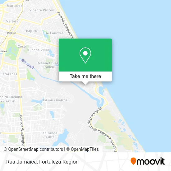 Rua Jamaica map