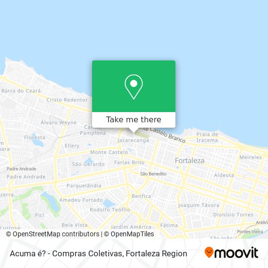 Mapa Acuma é? - Compras Coletivas