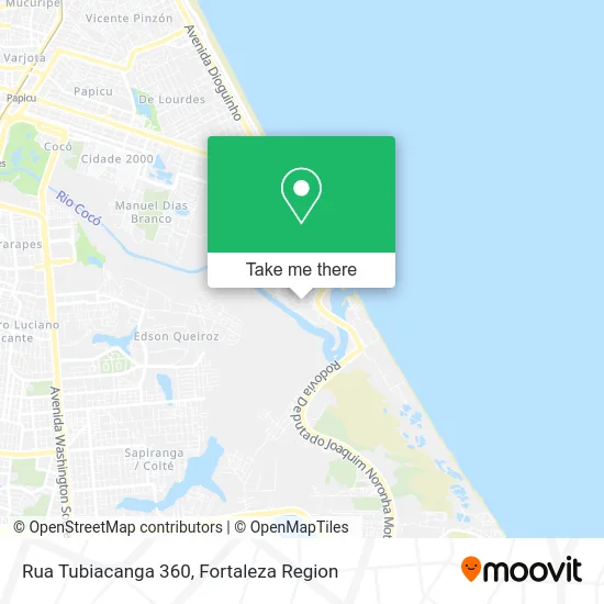 Rua Tubiacanga 360 map