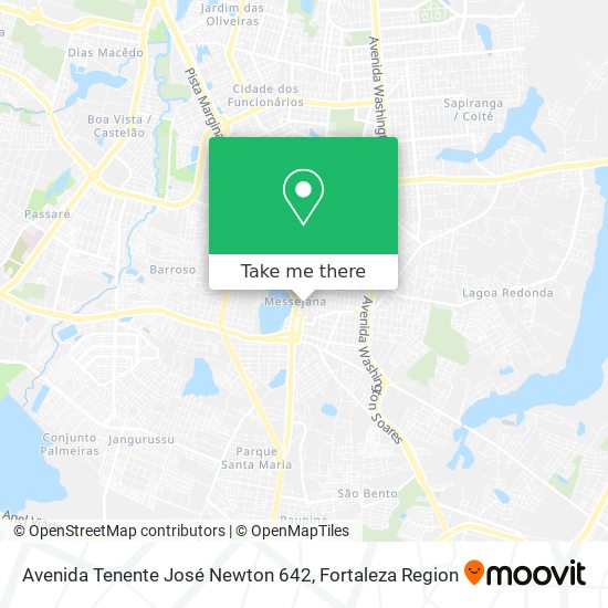Avenida Tenente José Newton 642 map