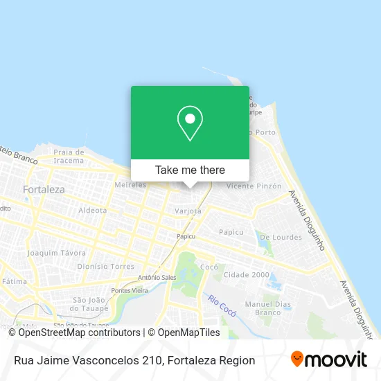 Rua Jaime Vasconcelos 210 map