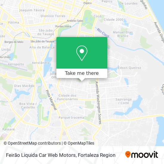 Feirão Liquida Car Web Motors map