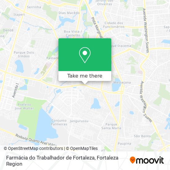 Farmácia do Trabalhador de Fortaleza map