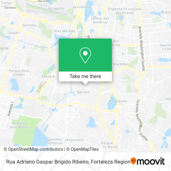 Rua Adriano Gaspar Brigido Ribeiro map