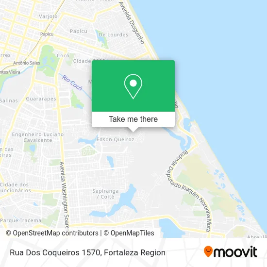 Rua Dos Coqueiros 1570 map