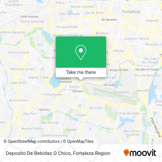 Deposito De Bebidas O Chico map