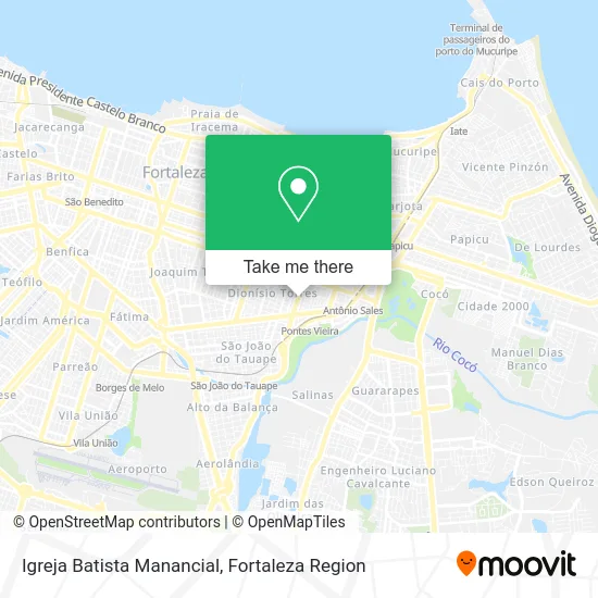 Igreja Batista Manancial map