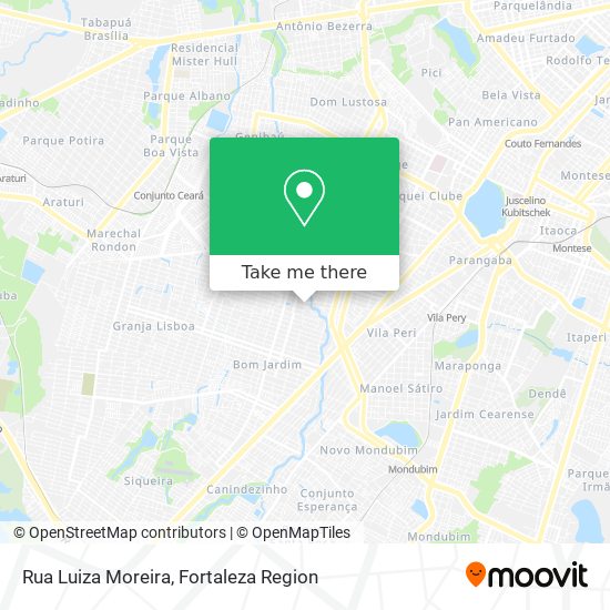 Rua Luiza Moreira map