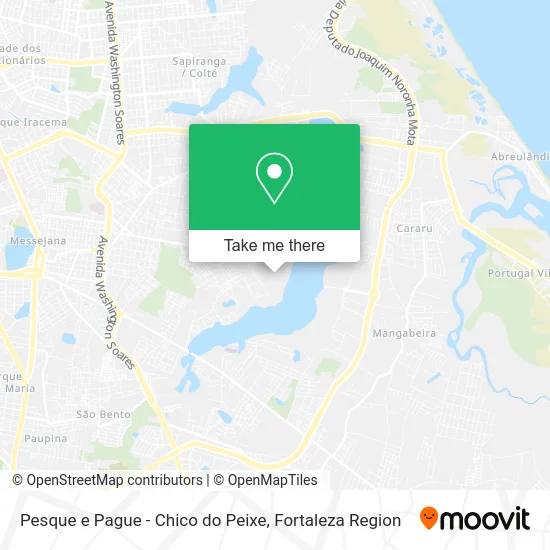 Pesque e Pague - Chico do Peixe map