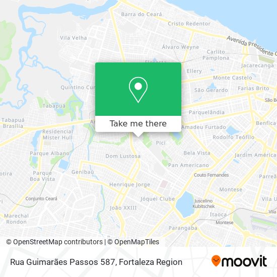 Rua Guimarães Passos 587 map