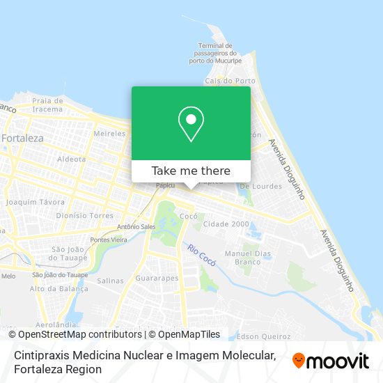 Cintipraxis Medicina Nuclear e Imagem Molecular map