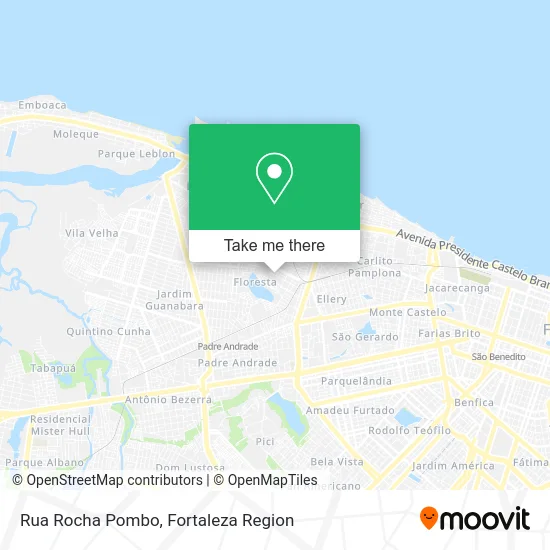 Rua Rocha Pombo map