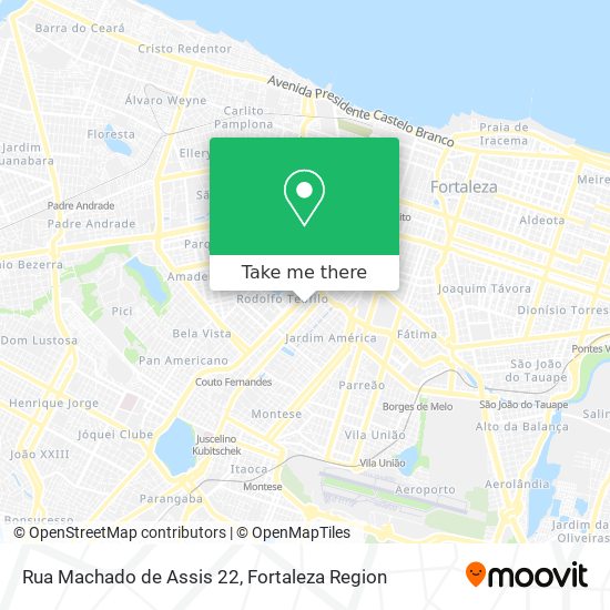 Rua Machado de Assis 22 map