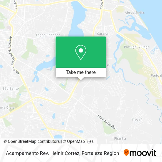 Acampamento Rev. Helnir Cortez map