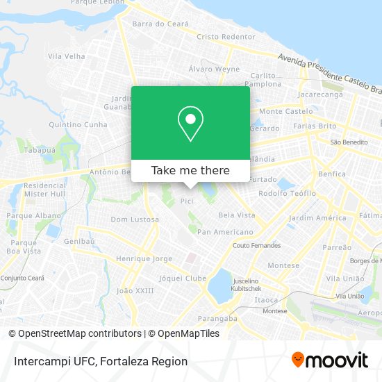 Intercampi UFC map