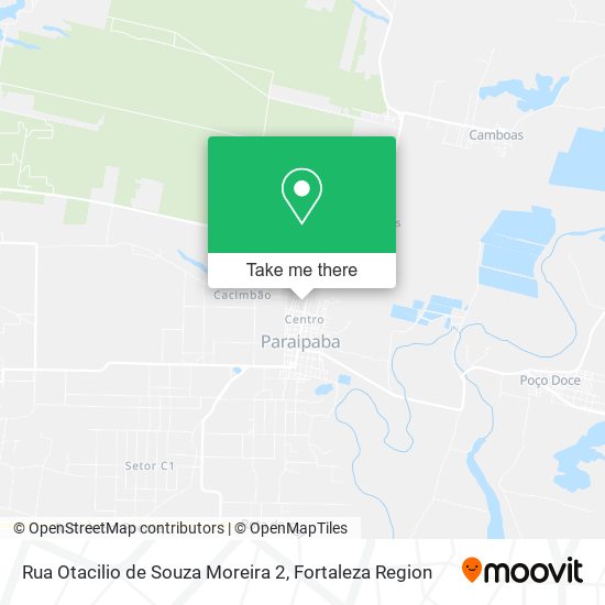 Rua Otacilio de Souza Moreira 2 map