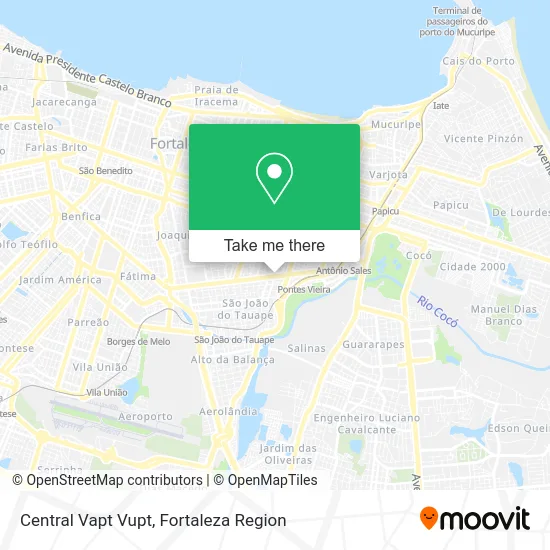 Central Vapt Vupt map