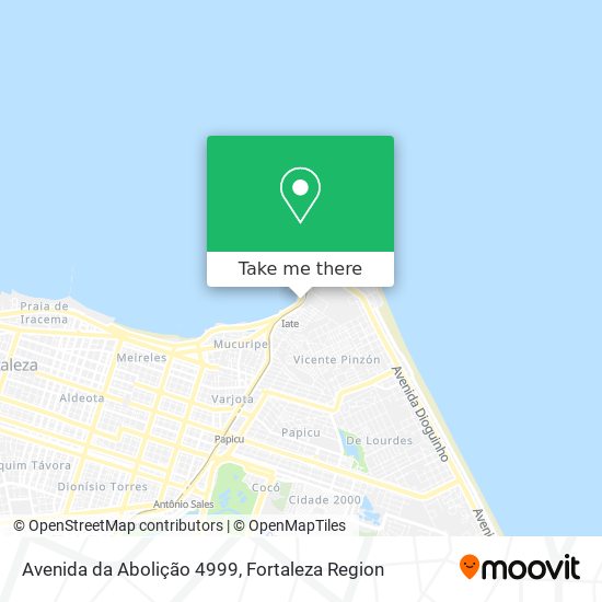 Avenida da Abolição 4999 map