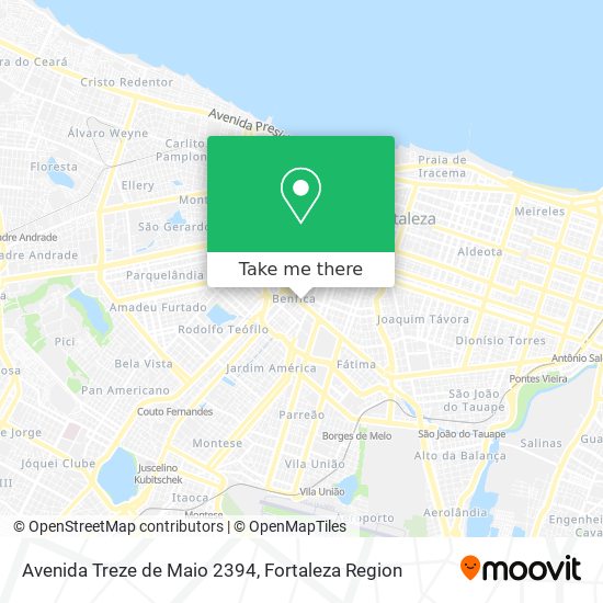 Avenida Treze de Maio 2394 map