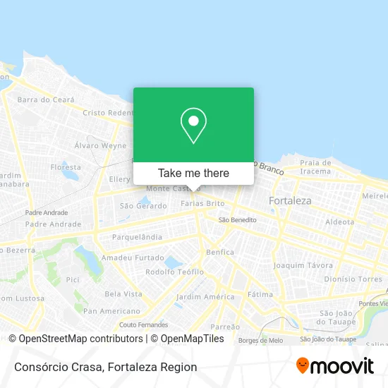 Consórcio Crasa map